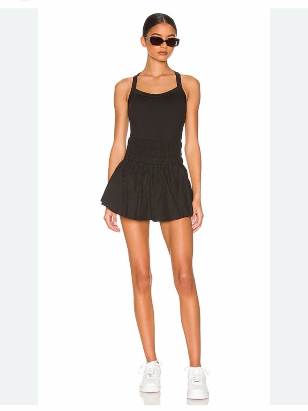 FP Movement by Free People Way Home Skortsie in Black size Small